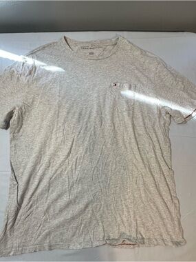 Tommy Hilfiger Men’s Short Sleeve Crew Tee - Light Gray